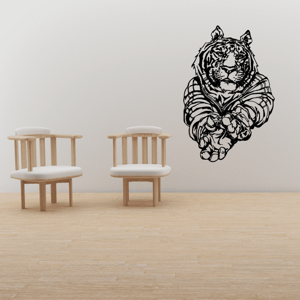 Image of Sports Mascot Wall Decal - Vinyl Decal - Car Decal - CDS107