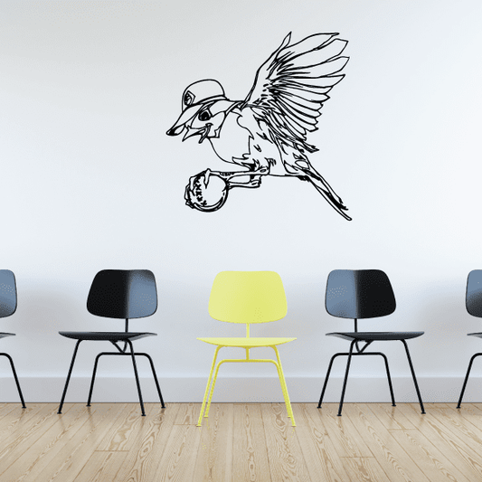 Image of Sports Mascot Wall Decal - Vinyl Decal - Car Decal - CDS110