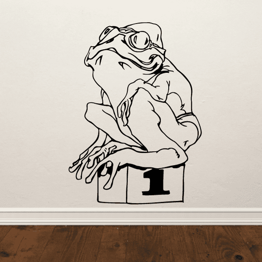 Image of Sports Mascot Wall Decal - Vinyl Decal - Car Decal - CDS111