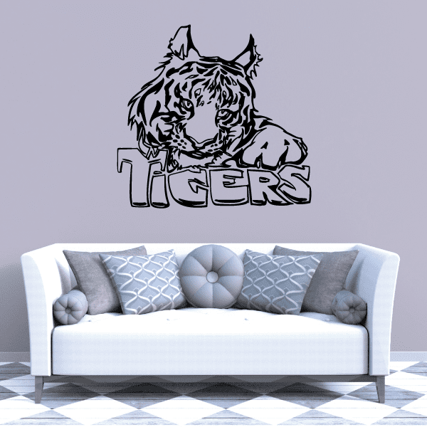 Image of Sports Mascot Wall Decal - Vinyl Decal - Car Decal - CDS118