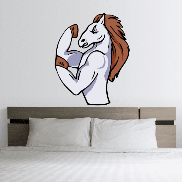 Image of Sports Mascot Wall Decal - Vinyl Sticker - Car Sticker - Die Cut Sticker - CDSCOLOR039