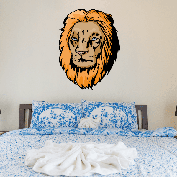 Image of Sports Mascot Wall Decal - Vinyl Sticker - Car Sticker - Die Cut Sticker - CDSCOLOR042