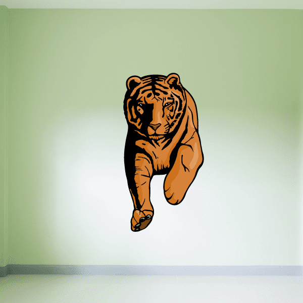 Image of Sports Mascot Wall Decal - Vinyl Sticker - Car Sticker - Die Cut Sticker - CDSCOLOR044