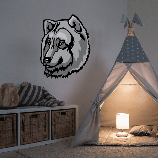 Image of Sports Mascot Wall Decal - Vinyl Sticker - Car Sticker - Die Cut Sticker - CDSCOLOR051