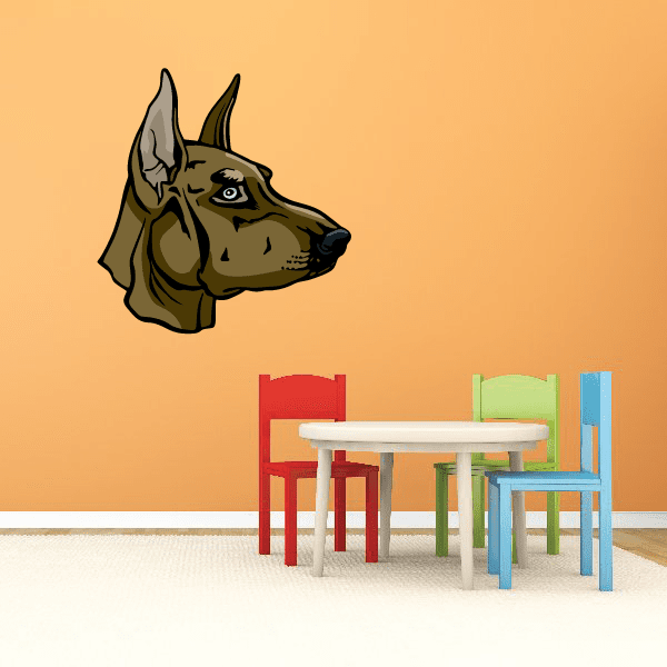 Image of Sports Mascot Wall Decal - Vinyl Sticker - Car Sticker - Die Cut Sticker - CDSCOLOR060
