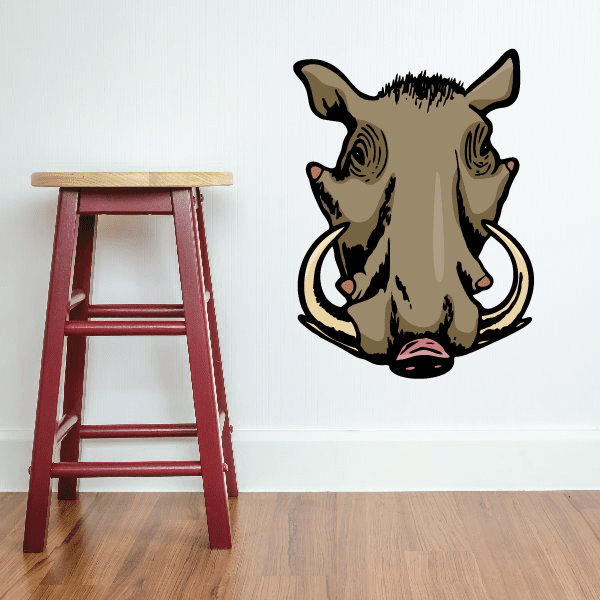 Image of Sports Mascot Wall Decal - Vinyl Sticker - Car Sticker - Die Cut Sticker - CDSCOLOR061
