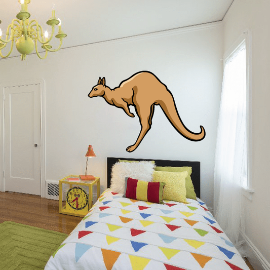 Image of Sports Mascot Wall Decal - Vinyl Sticker - Car Sticker - Die Cut Sticker - CDSCOLOR071