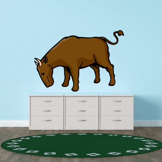 Image of Sports Mascot Wall Decal - Vinyl Sticker - Car Sticker - Die Cut Sticker - CDSCOLOR075