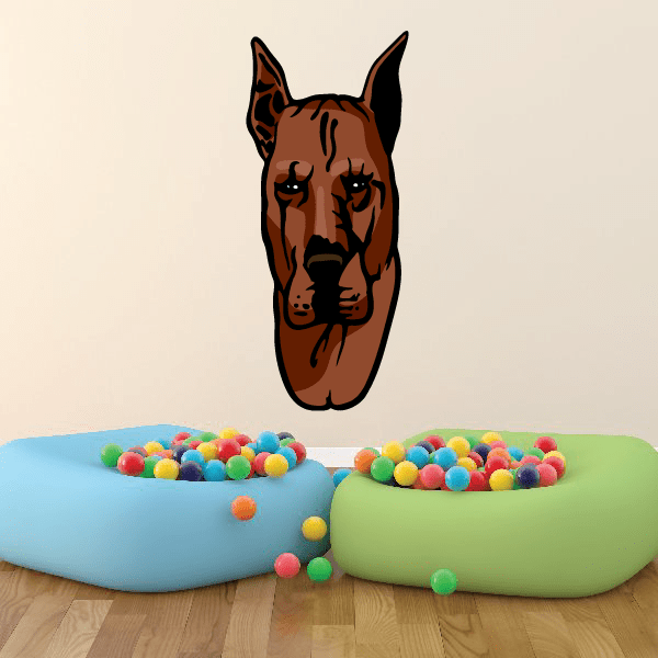 Image of Sports Mascot Wall Decal - Vinyl Sticker - Car Sticker - Die Cut Sticker - CDSCOLOR085