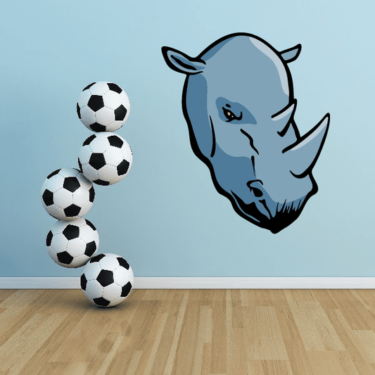 Image of Sports Mascot Wall Decal - Vinyl Sticker - Car Sticker - Die Cut Sticker - CDSCOLOR088