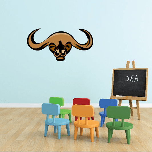 Image of Sports Mascot Wall Decal - Vinyl Sticker - Car Sticker - Die Cut Sticker - CDSCOLOR097