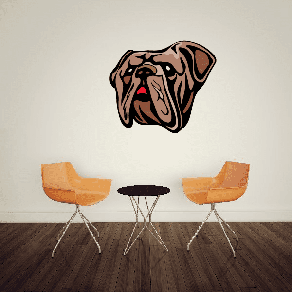 Image of Sports Mascot Wall Decal - Vinyl Sticker - Car Sticker - Die Cut Sticker - CDSCOLOR101