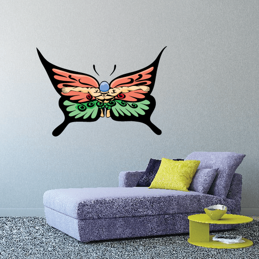 Image of Sports Mascot Wall Decal - Vinyl Sticker - Car Sticker - Die Cut Sticker - CDSCOLOR106