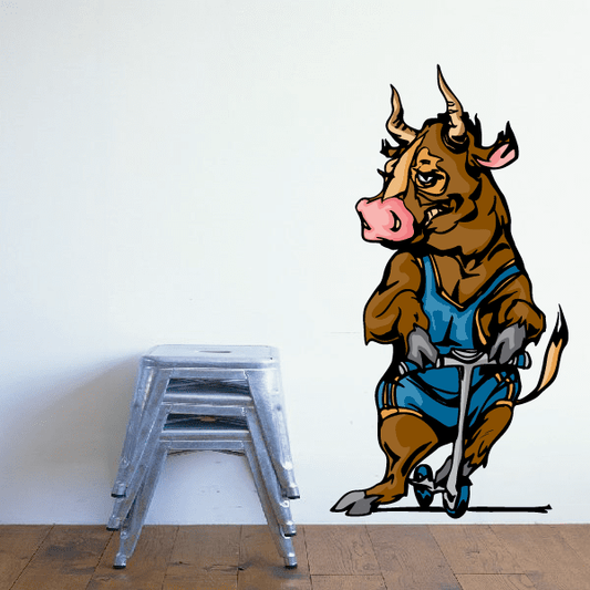 Image of Sports Mascot Wall Decal - Vinyl Sticker - Car Sticker - Die Cut Sticker - CDSCOLOR111