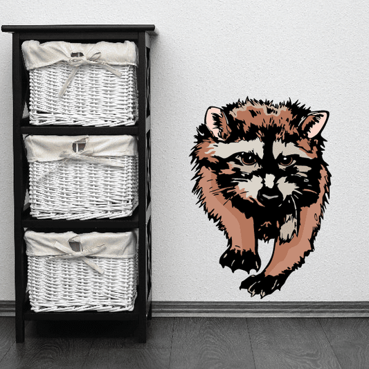 Image of Sports Mascot Wall Decal - Vinyl Sticker - Car Sticker - Die Cut Sticker - CDSCOLOR112