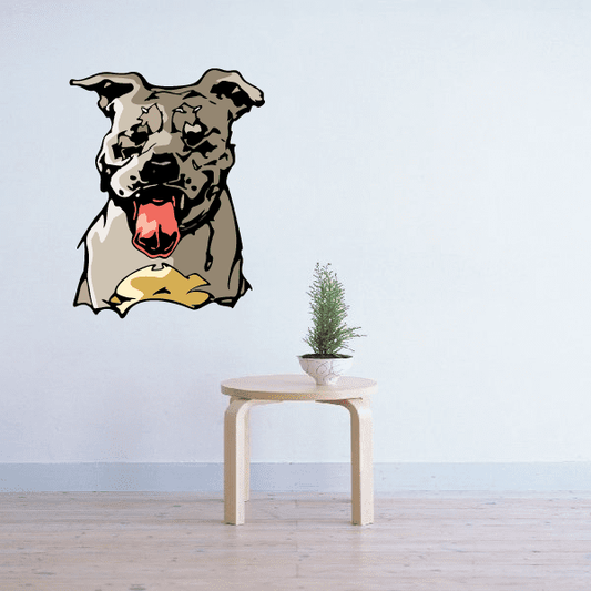 Image of Sports Mascot Wall Decal - Vinyl Sticker - Car Sticker - Die Cut Sticker - CDSCOLOR113