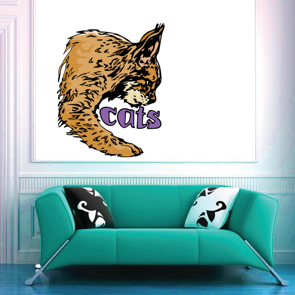 Image of Sports Mascot Wall Decal - Vinyl Sticker - Car Sticker - Die Cut Sticker - CDSCOLOR118