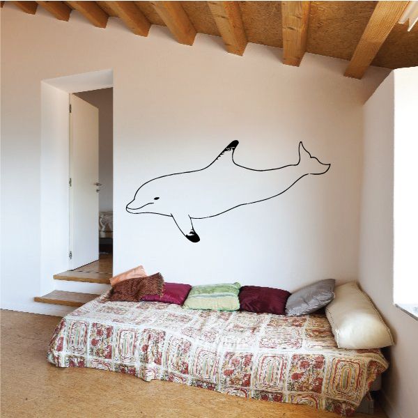 Image of Spot Tip Dolphin Decal