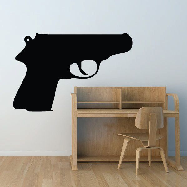 Image of Spy Semi-Automatic Pistol Decal