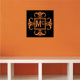 Image of Square Monogram Decal