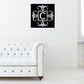 Image of Square Monogram Decal