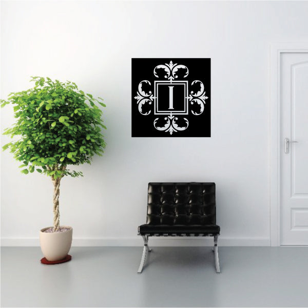 Image of Square Monogram Decal