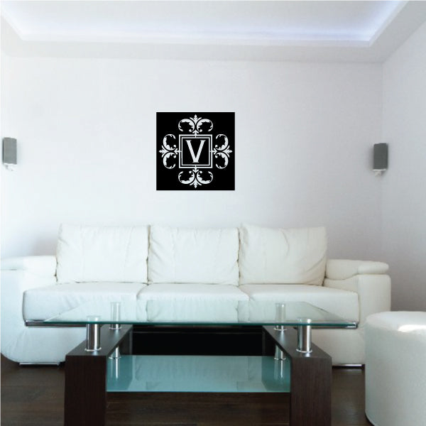 Image of Square Monogram Decal