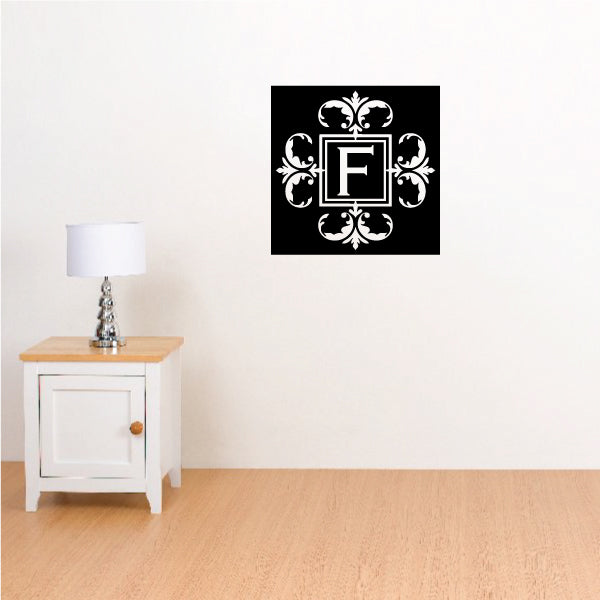 Image of Square Monogram Decal