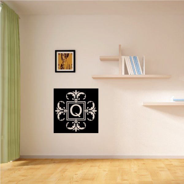 Image of Square Monogram Decal