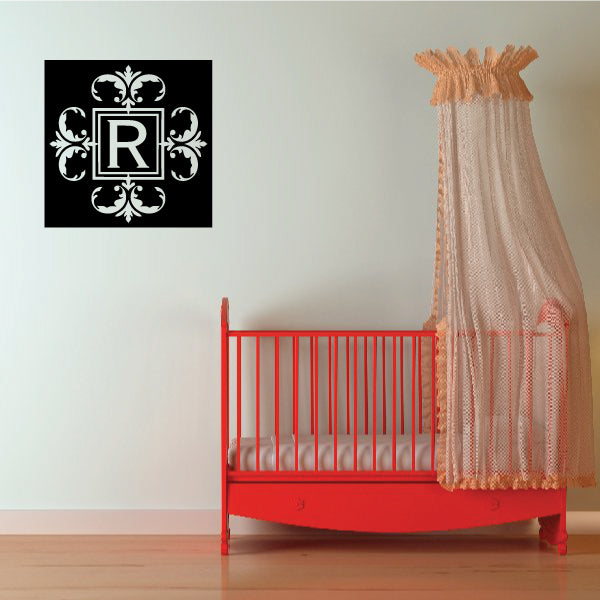 Image of Square Monogram Decal