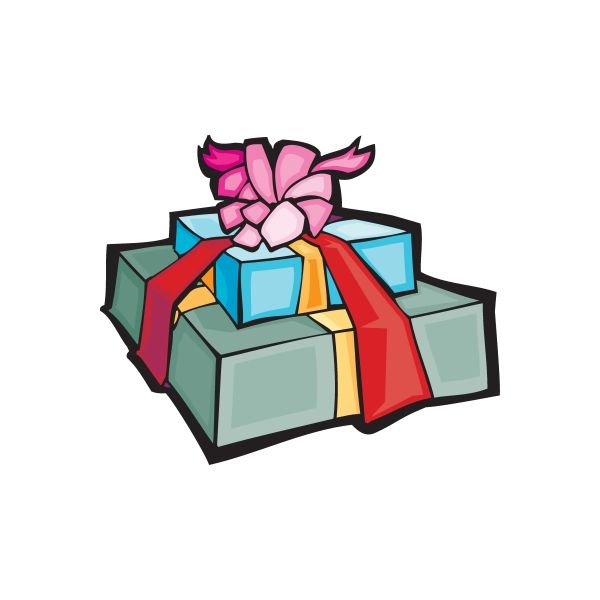 Image of Stack of Presents Sticker