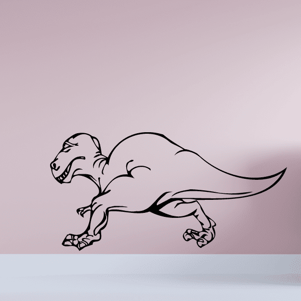 Image of Stalking Tyrannosaurus Decal