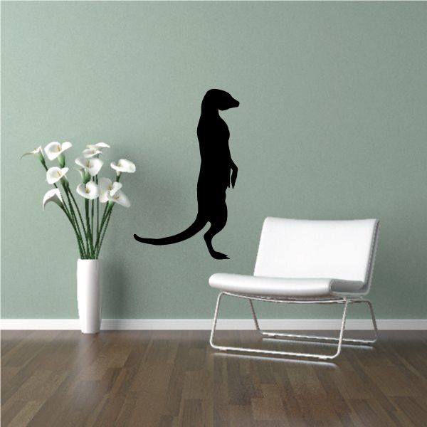 Image of Standing Meerkat Decal