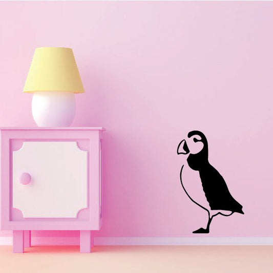 Image of Standing Puffin Decal