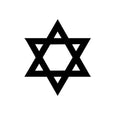 Image of Star of David Decals