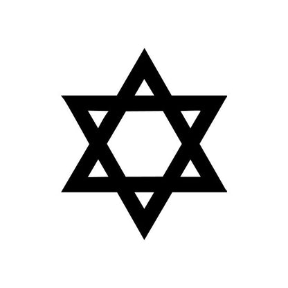 Image of Star of David Decals