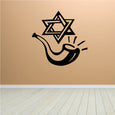 Image of Star of David Decals