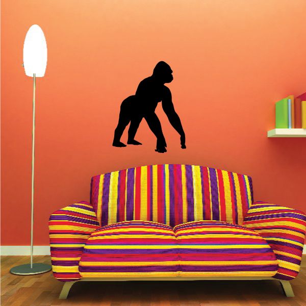 Image of Staring Gorilla Decal