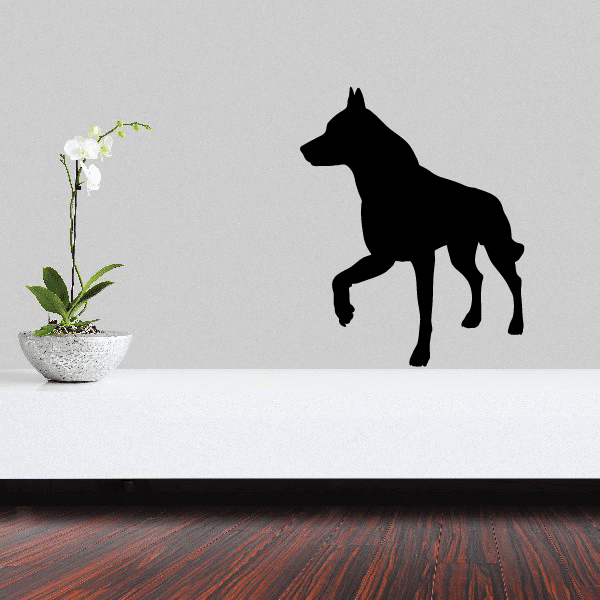 Image of Staring Wolf Decal