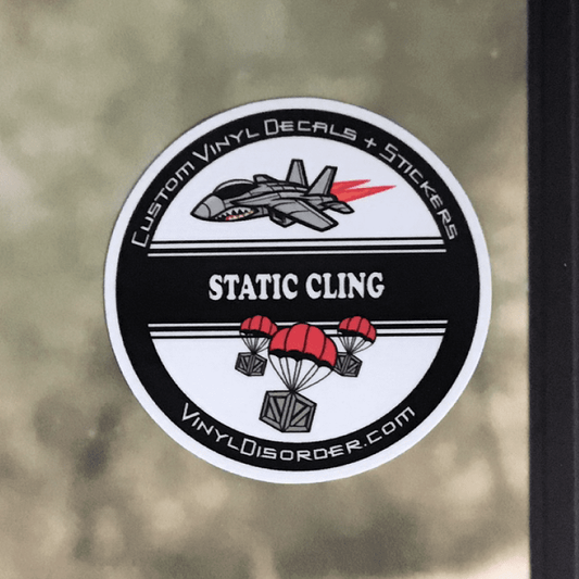 Image of Static Cling Sticker Vinyl