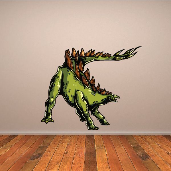 Image of Stegosaurus Attack Sticker