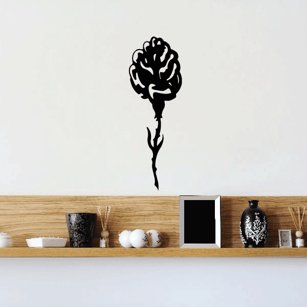 Image of Stemmed Flower Decals