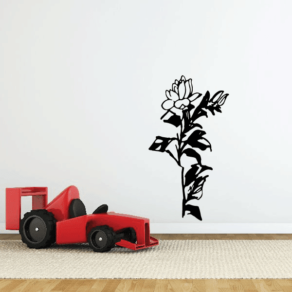 Image of Stemmed Flower Decals