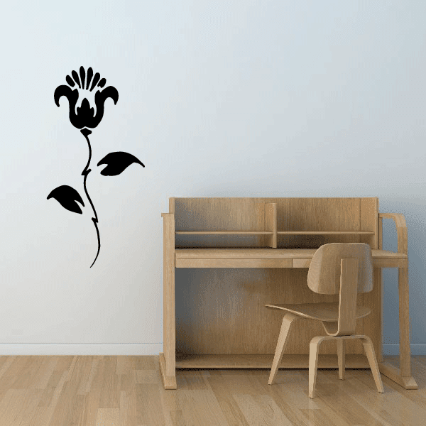 Image of Stemmed Flower Decals