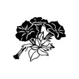 Image of Stemmed Flower Decals