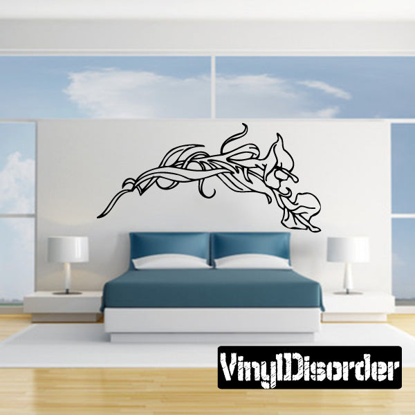 Image of Stemmed Flower Decals