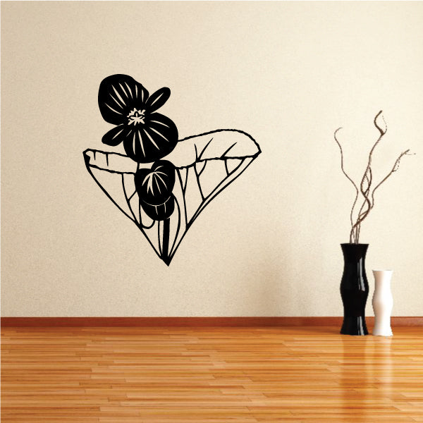 Image of Stemmed Flower Decals