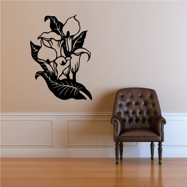 Image of Stemmed Flower Decals