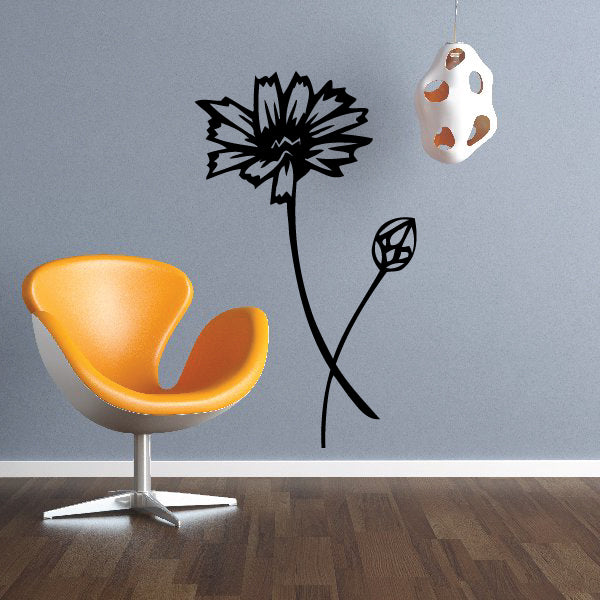 Image of Stemmed Flower Decals