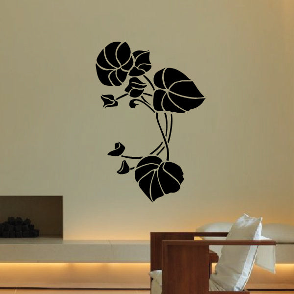 Image of Stemmed Flower Decals